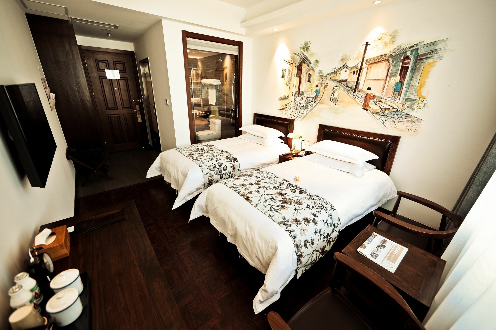 Nost Algia Hotel Near Beijing Panjiayuan Antique Market- Beijing Happy Valley, Cbd, China Zun And Sanlitun, Tian'Anmen Square, Free Ice Cream, Mineral Water, Coffee, Snacks And Laundry Service, Free Gymnastic, English Communication Well Eksteriør billede