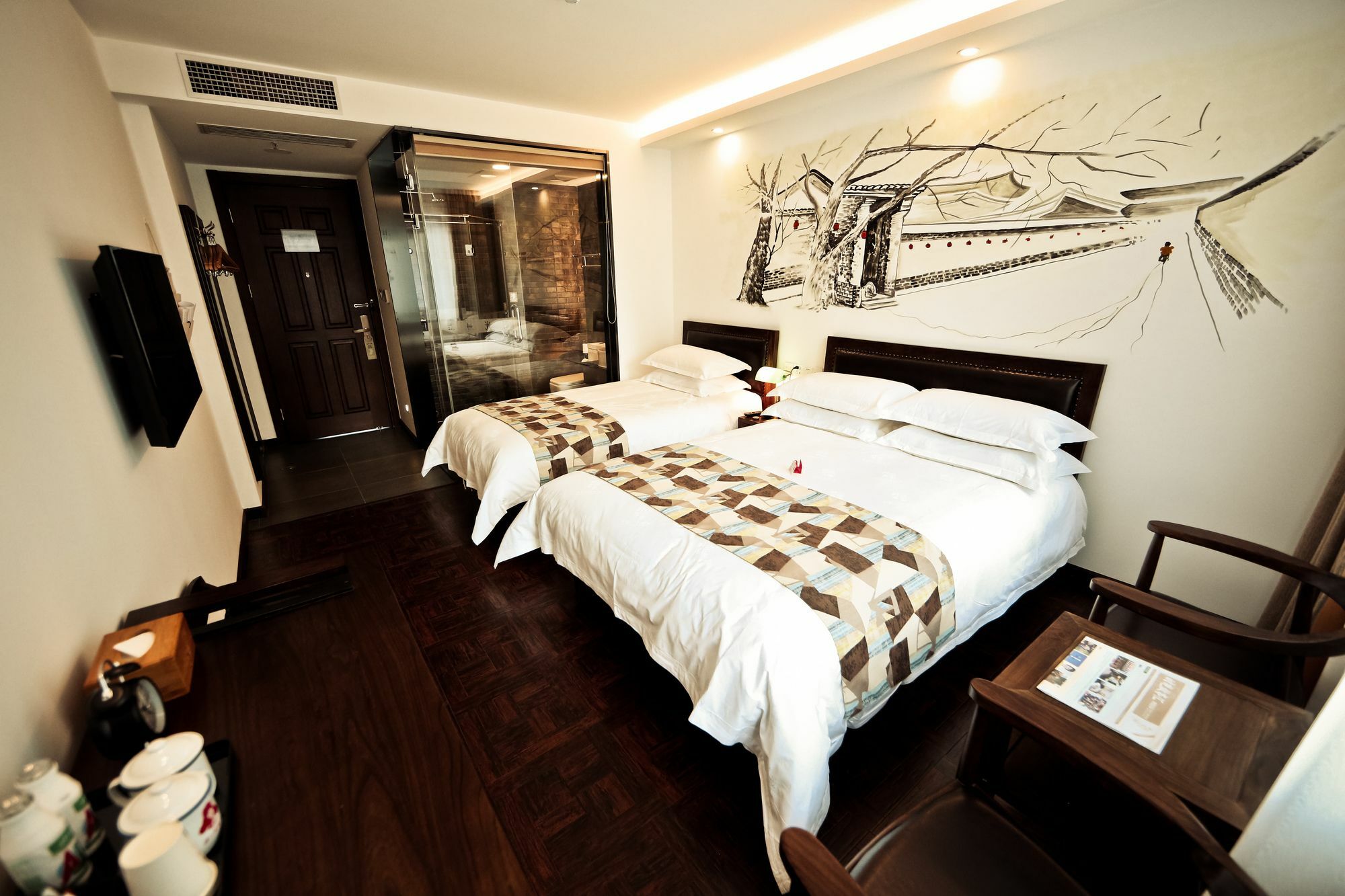 Nost Algia Hotel Near Beijing Panjiayuan Antique Market- Beijing Happy Valley, Cbd, China Zun And Sanlitun, Tian'Anmen Square, Free Ice Cream, Mineral Water, Coffee, Snacks And Laundry Service, Free Gymnastic, English Communication Well Eksteriør billede